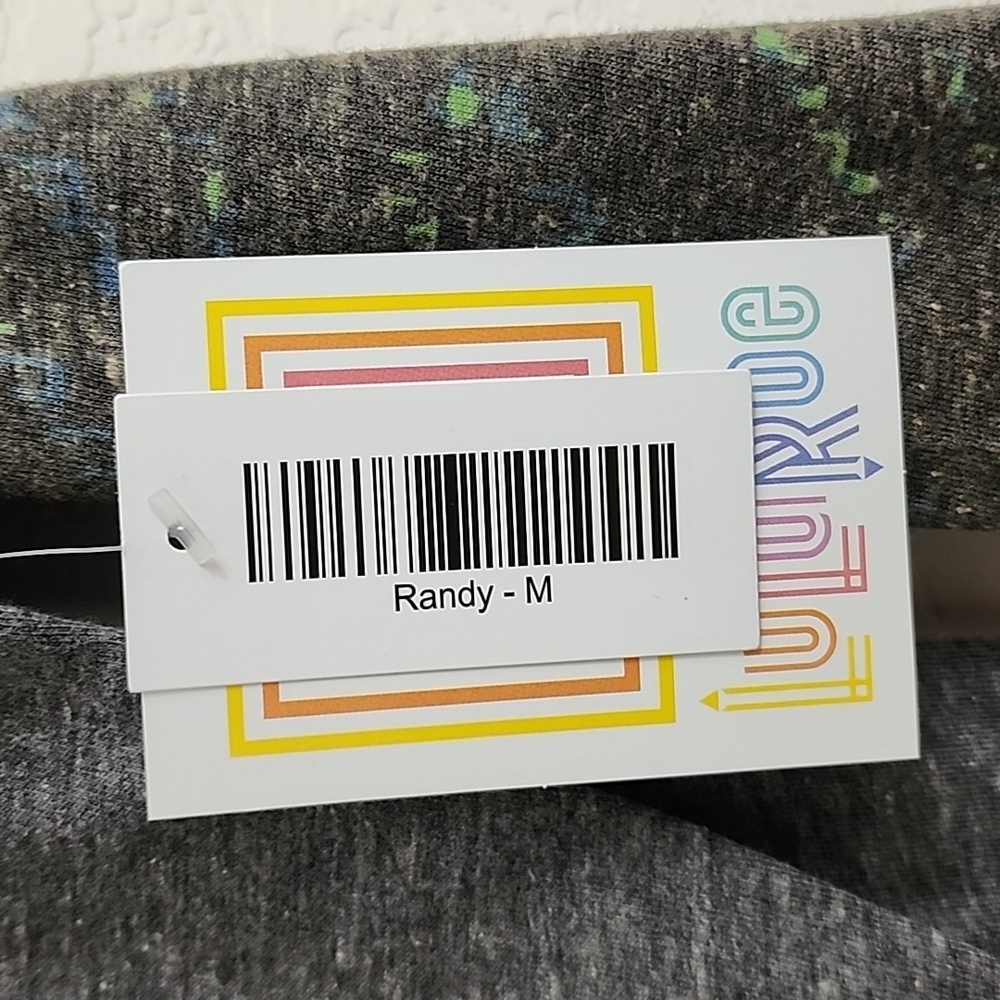 M Gray Lularoe Randy - Picture 3 of 4